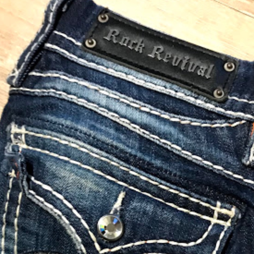 Rock Revival Straight Leg Jean